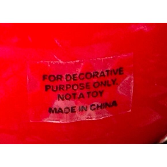 Collections Etc. Holiday Sentiment Trinket Red Ornament Daughter Theme 2.5" - Picture 10 of 14